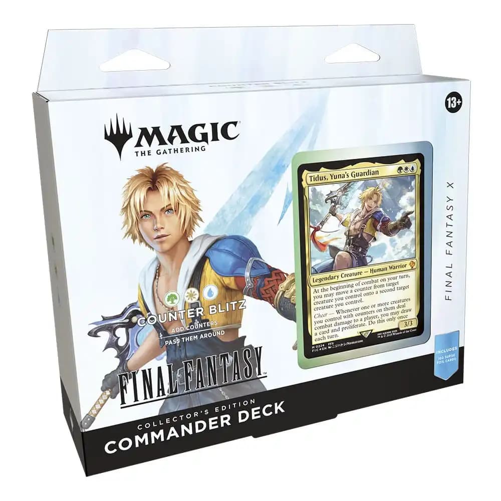 Final Fantasy Counter Blitz Collector's Edition Commander Deck, produktfoto